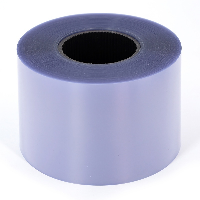 coffee color pvc sheet with transparent pvc film