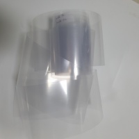 Transparent PVC/PE film for packaging liquids oral solutions
