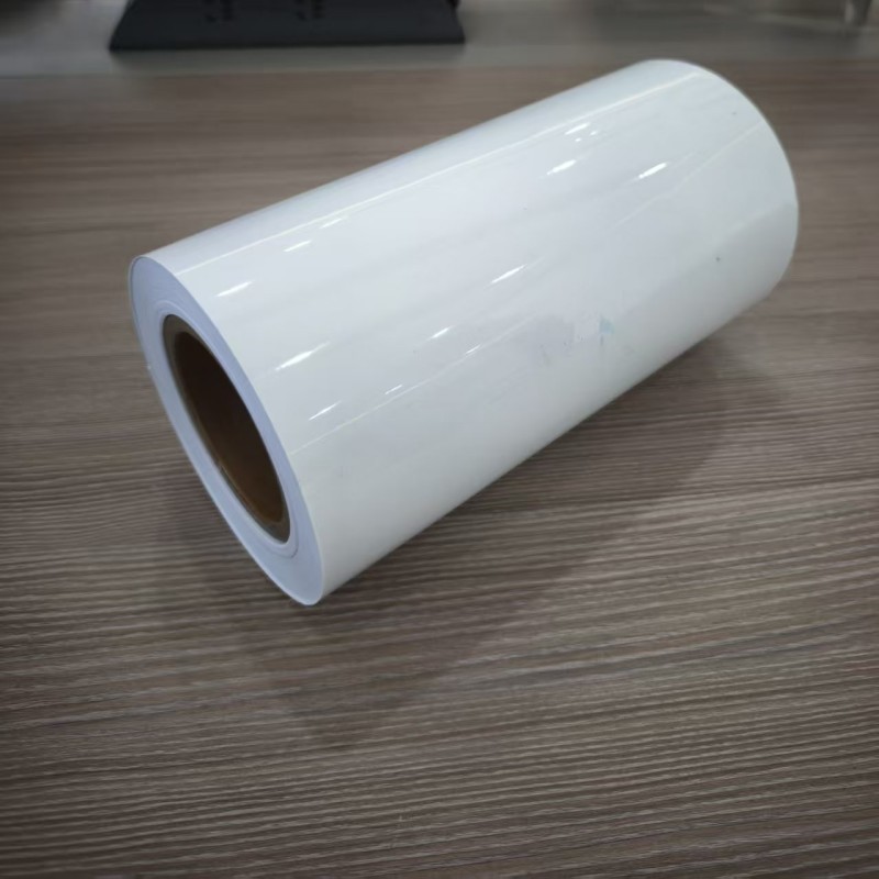 High Glossy Opaque White PVC Film