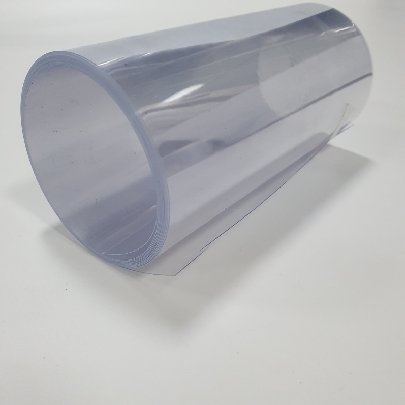 0.35mm transparent PVC film, used for PTP packaging foil Good heat sealing performance