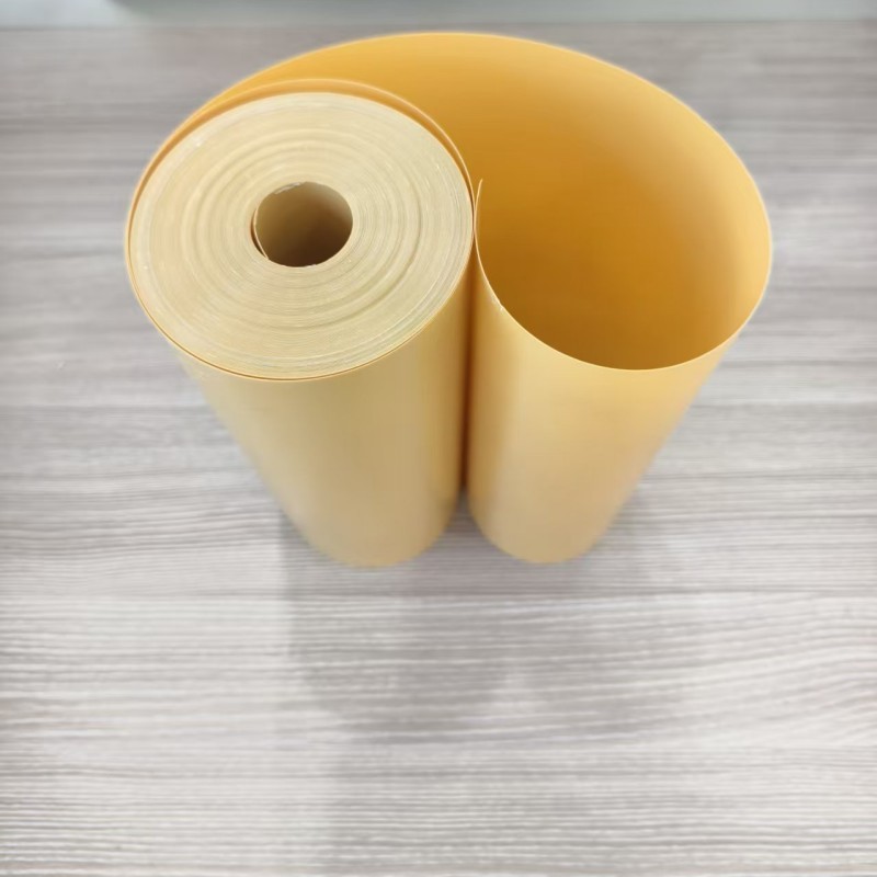 Yellow Colored PP Polypropylene Plastic Sheet Film
