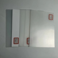 Transparent polypropylene sheets for folder covers