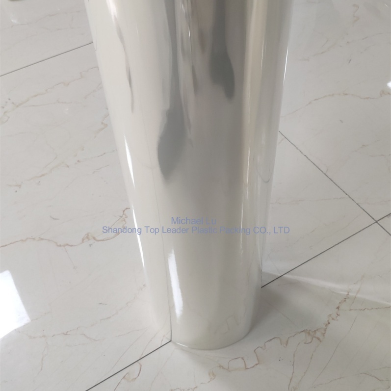 Transparent PVC film with good flatness, suitable for general printing
