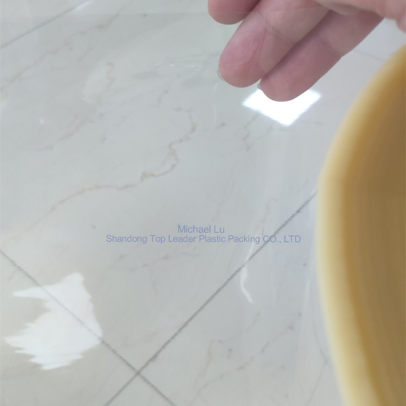 Transparent PVC film with good flatness, suitable for general printing