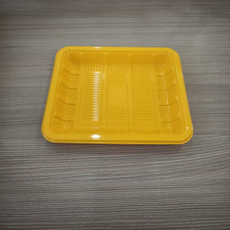 PET Plastic Colored Mushroom & Pet Food Packaging Tray