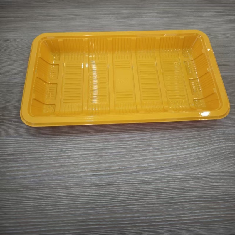 PET Plastic Colored Mushroom & Pet Food Packaging Tray