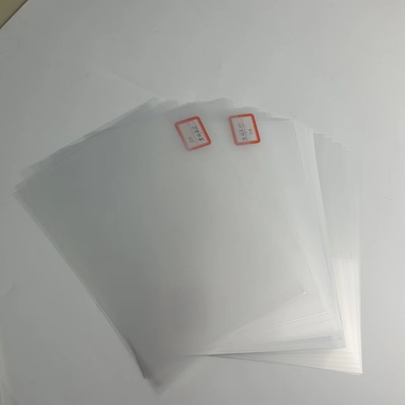 Klare PP-Folie, glänzend, matt und satiniert, für Bürobedarf