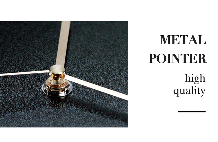 ساعة البندول المعدنية الفاخرة