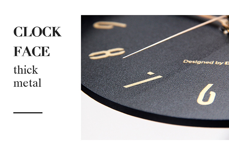 ساعة البندول المعدنية الفاخرة