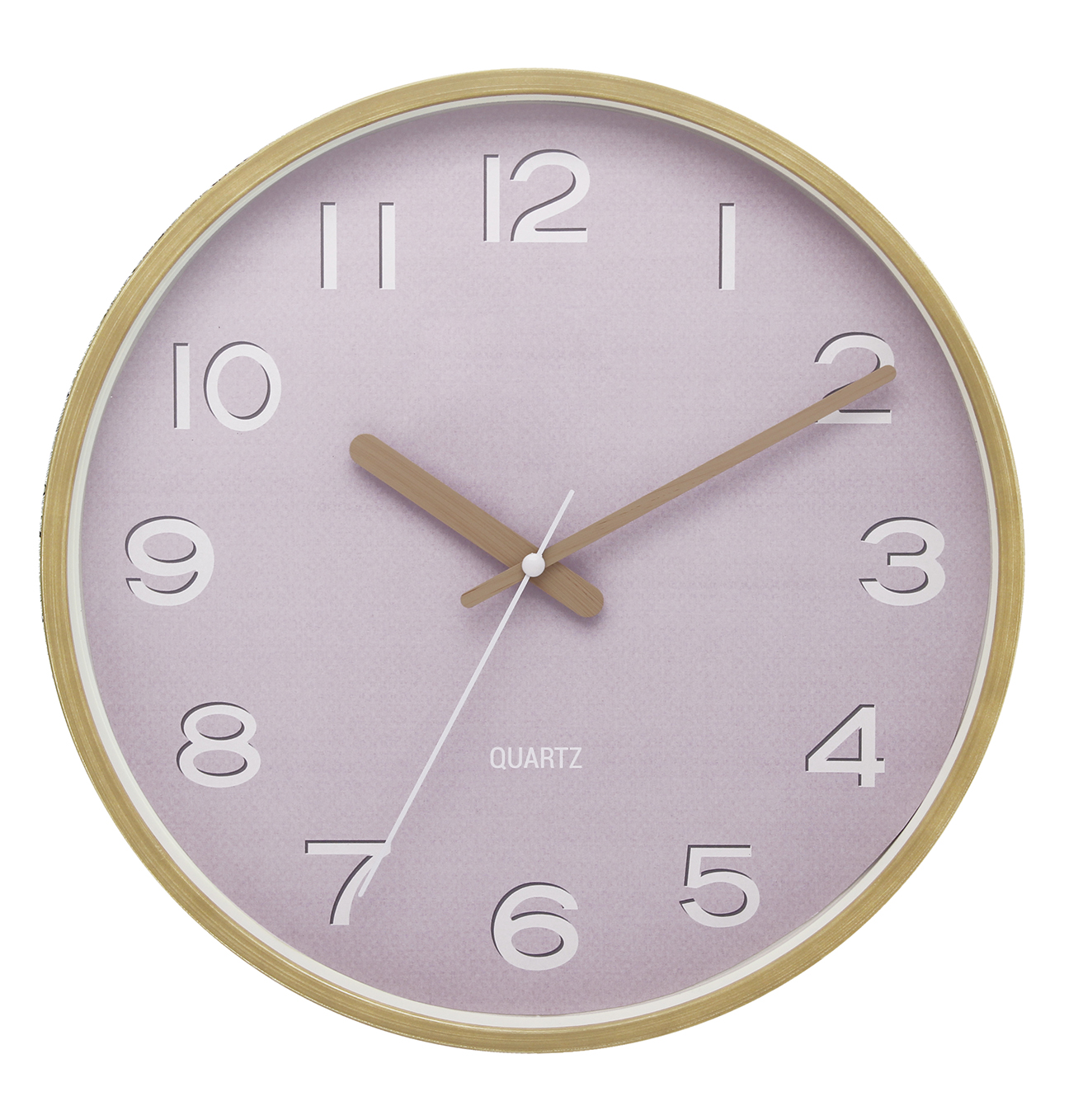 Minimalistische, stilvolle Kunststoff-Wanduhr