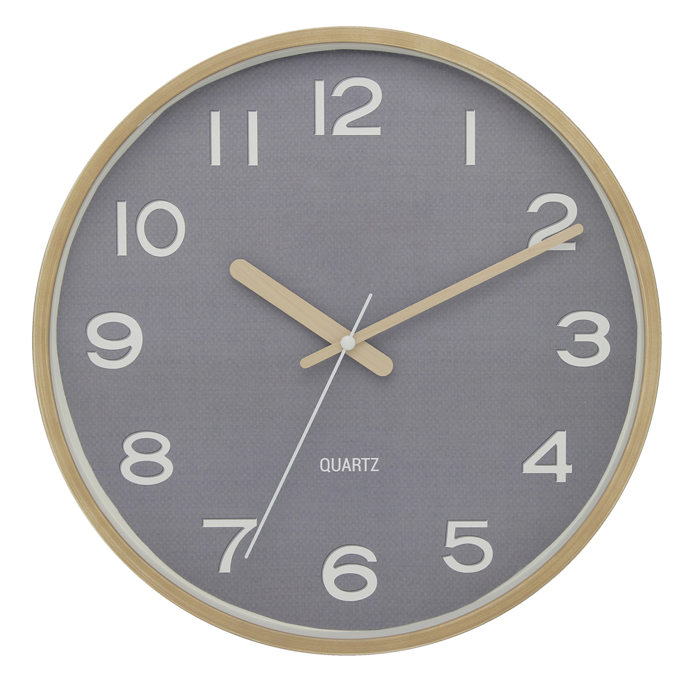 Minimalistische, stilvolle Kunststoff-Wanduhr