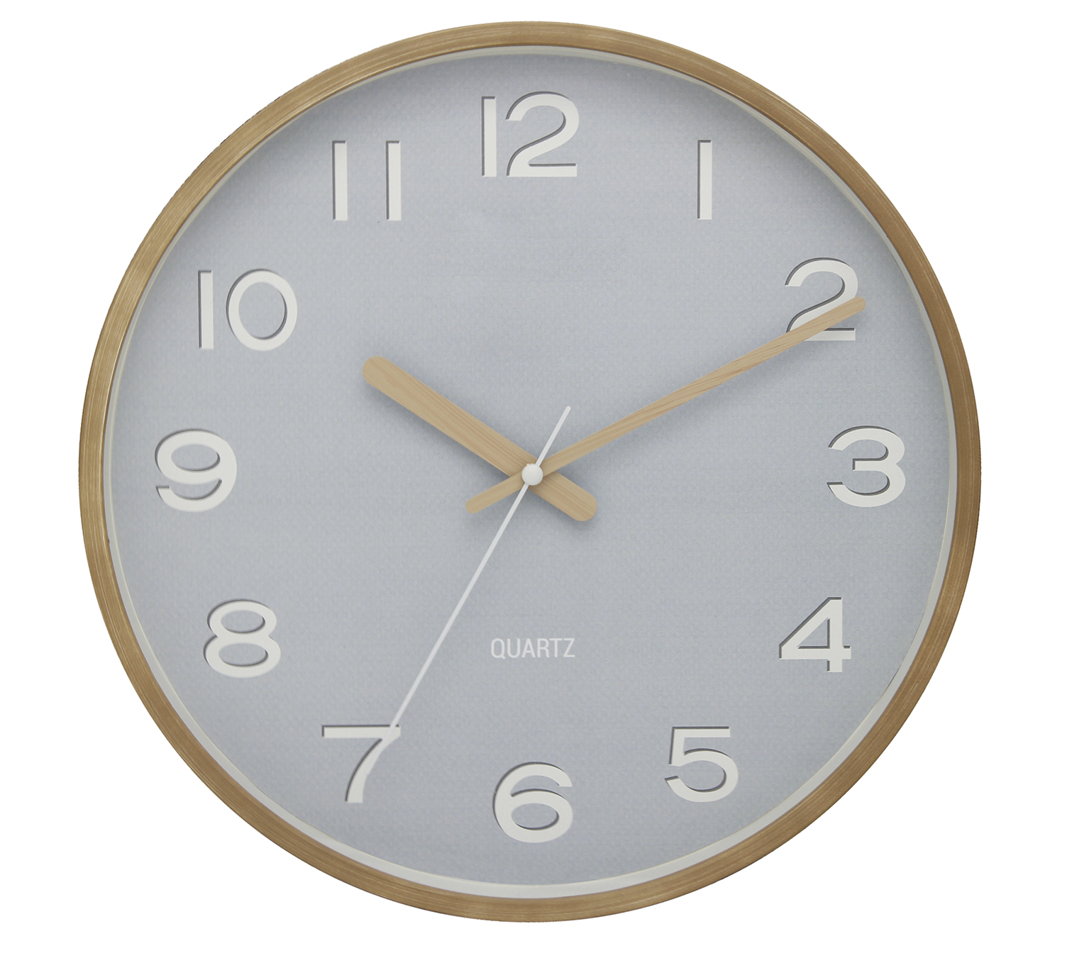 Minimalistische, stilvolle Kunststoff-Wanduhr