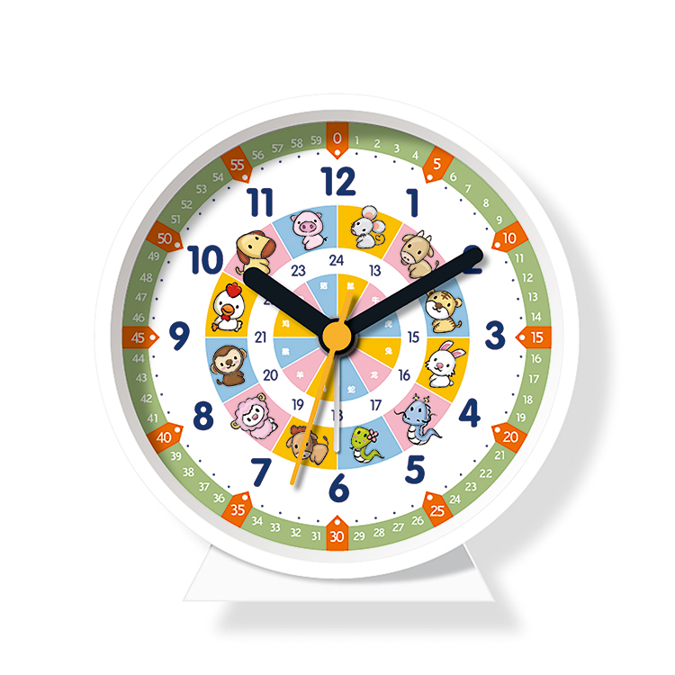 Moderne dekorative analoge Tischuhr