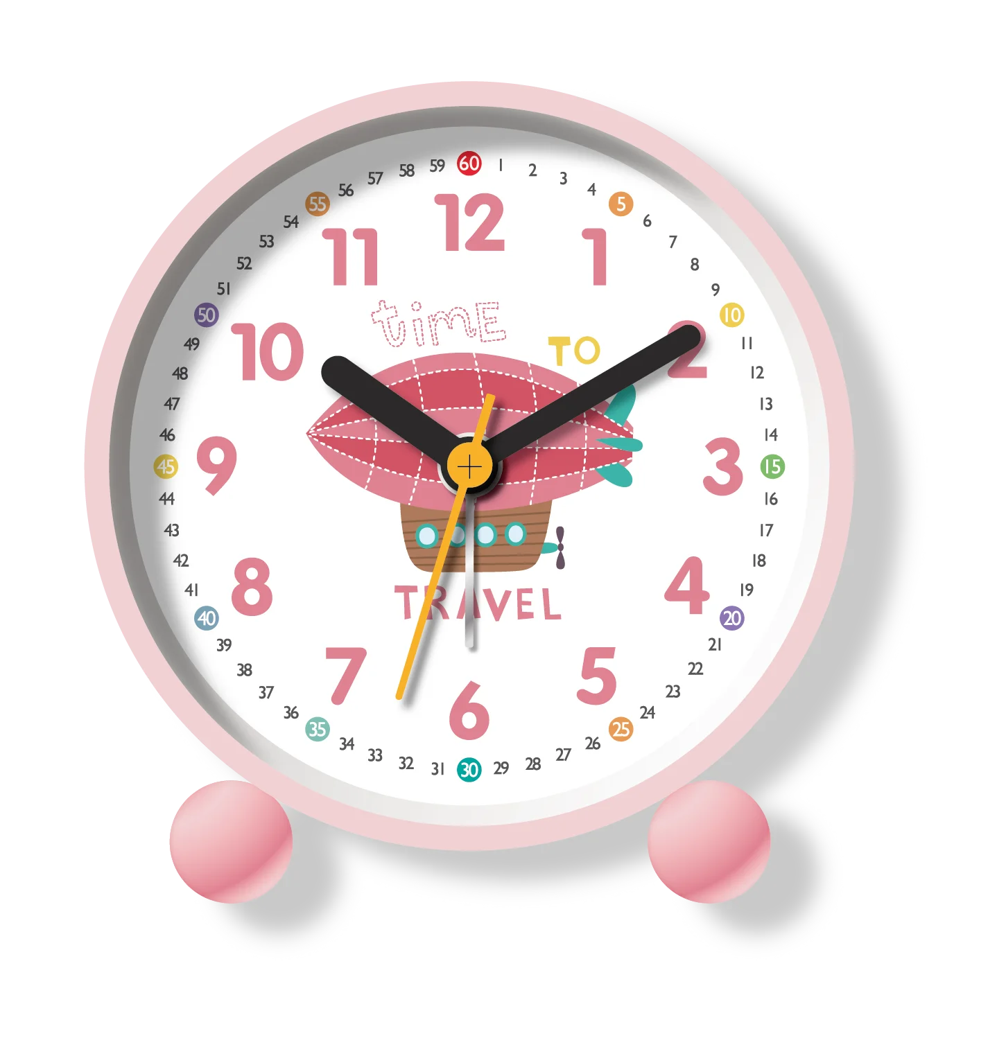 Kinder lernen Wecker