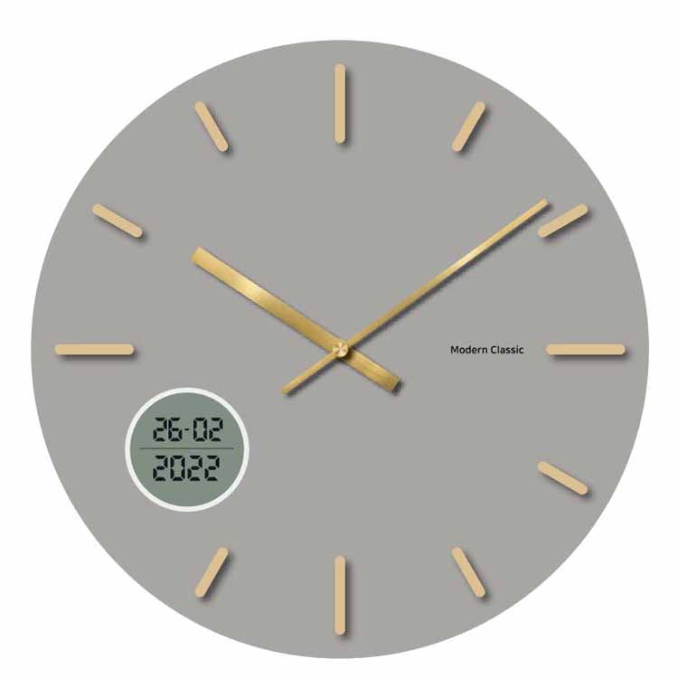 Stilvolle Wanduhr aus MDF-Holz