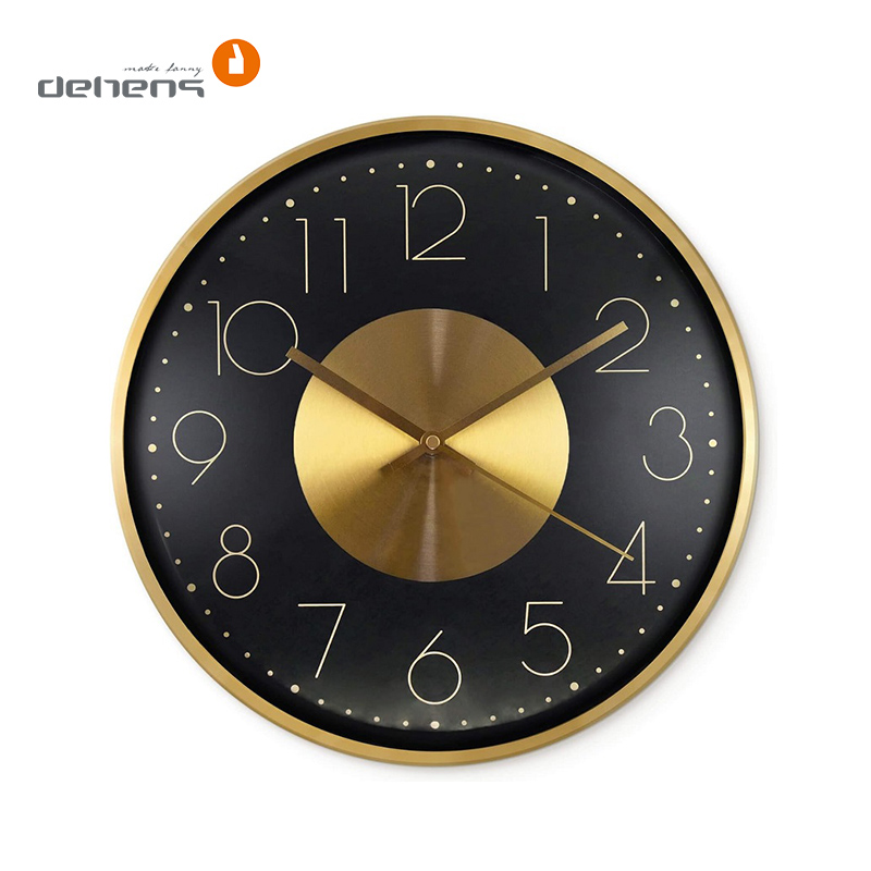 12 Zoll Mode Luxus Metall Fancy Aluminium Wanduhren