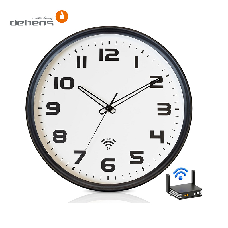 2024 nowy zegar ścienny WiFi do salonu