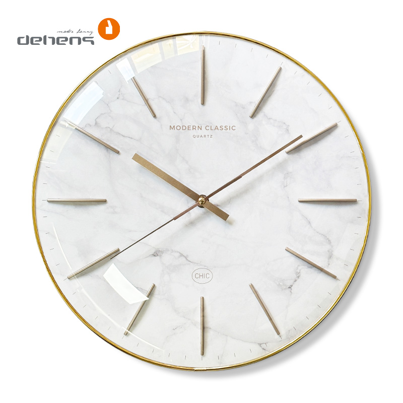 Orologio da parete atomico moderno in alluminio
