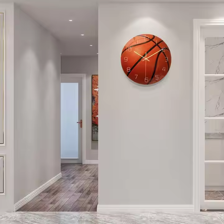 metal wall clock