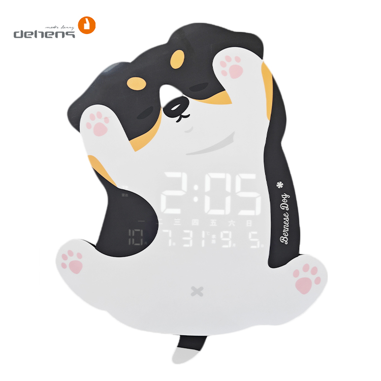Digital wall clock