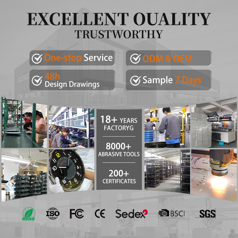 Modische nordische MDF-Wanduhr