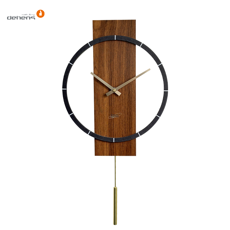 Modische Pendelwanduhr aus MDF