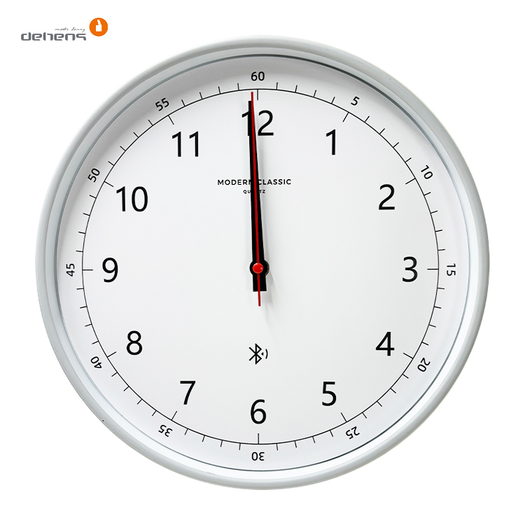 ساعة حائط بلوتوث 12 بوصة