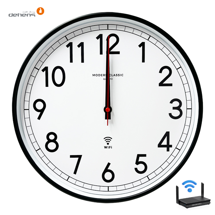 12-Zoll-WLAN-Wanduhr