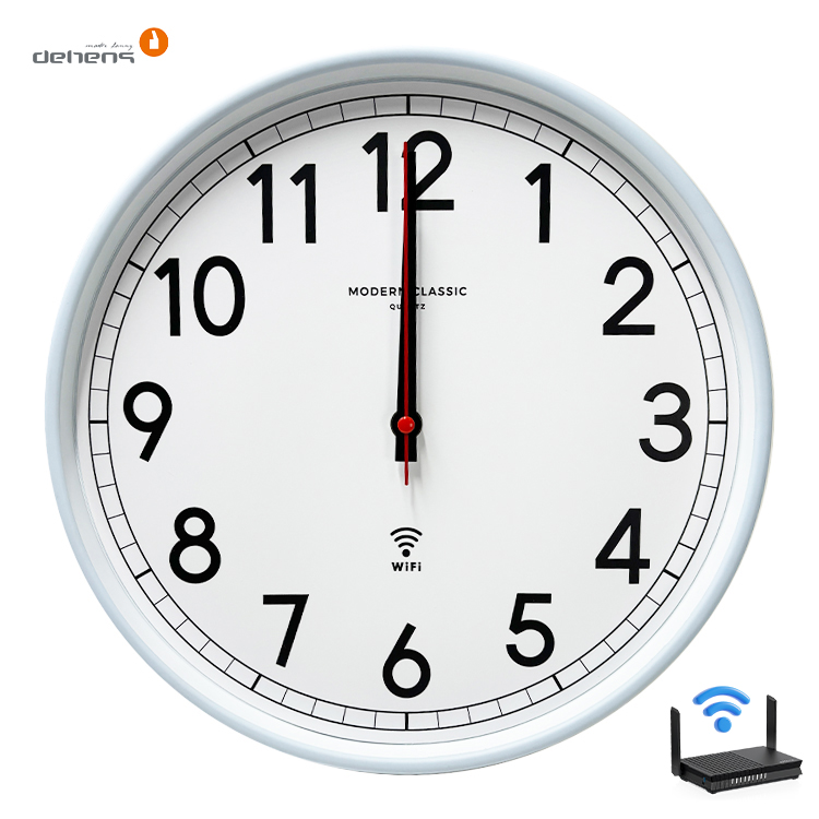 12-Zoll-WLAN-Wanduhr
