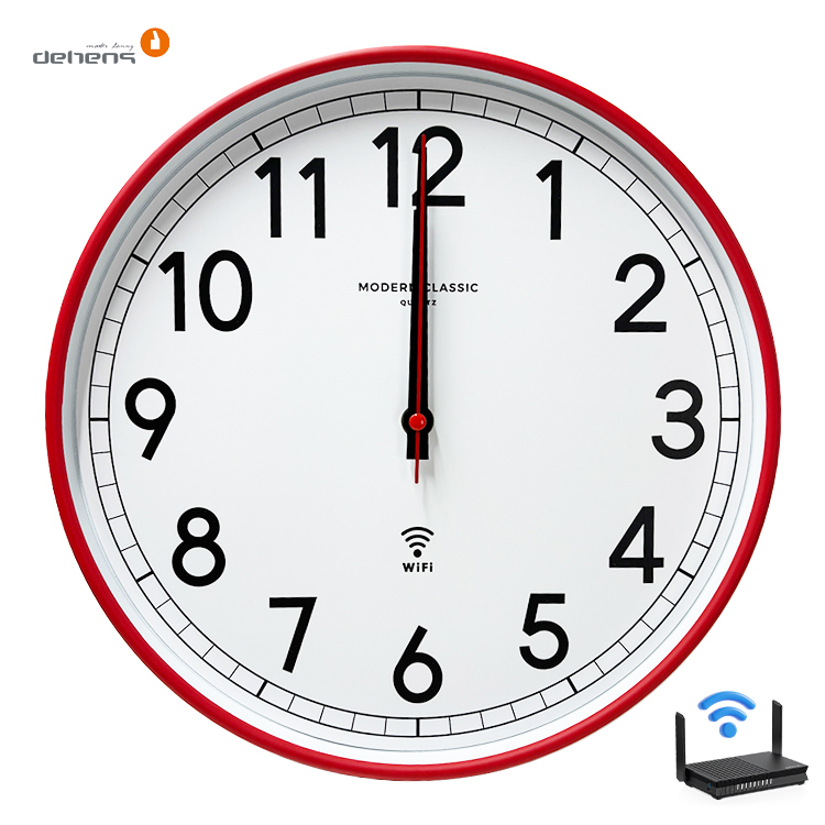 12-Zoll-WLAN-Wanduhr