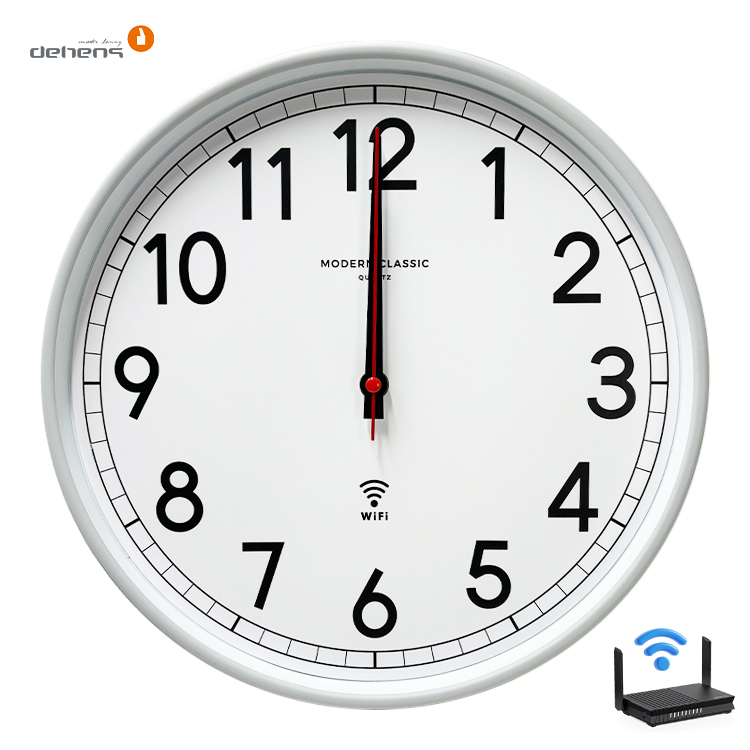 12-Zoll-WLAN-Wanduhr