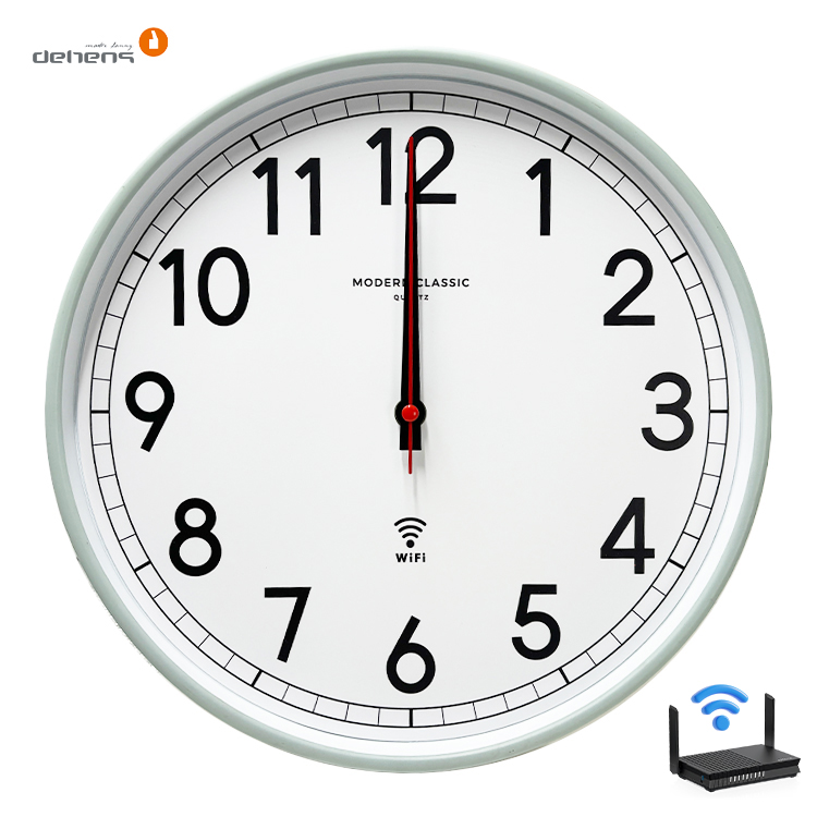 12-Zoll-WLAN-Wanduhr