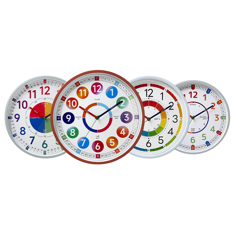 Wanduhr für Kindererziehung