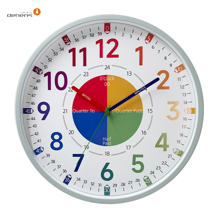 Wanduhr für Kindererziehung