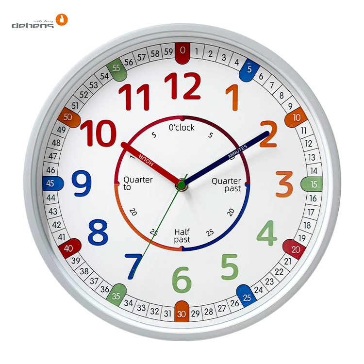 Wanduhr für Kindererziehung