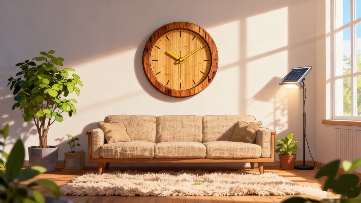 Organic Smart Rustic Clocks