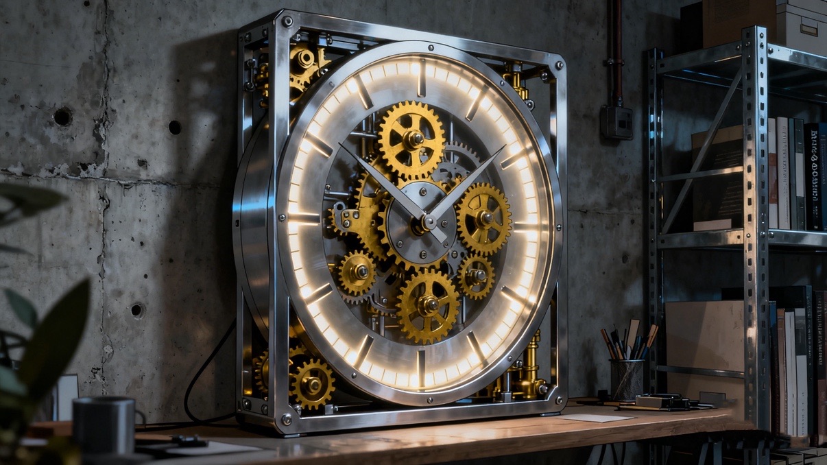 Industrial Smart Gear Clocks