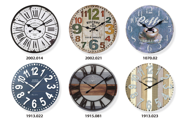 Solid Wood Clocks