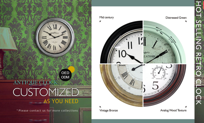 waterproof wall clock