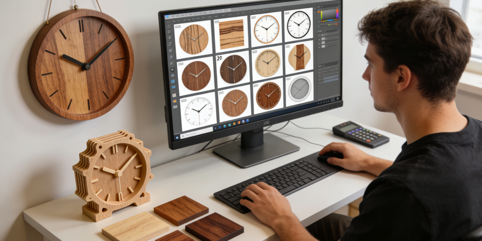 wooden wall clock wooden wall clock