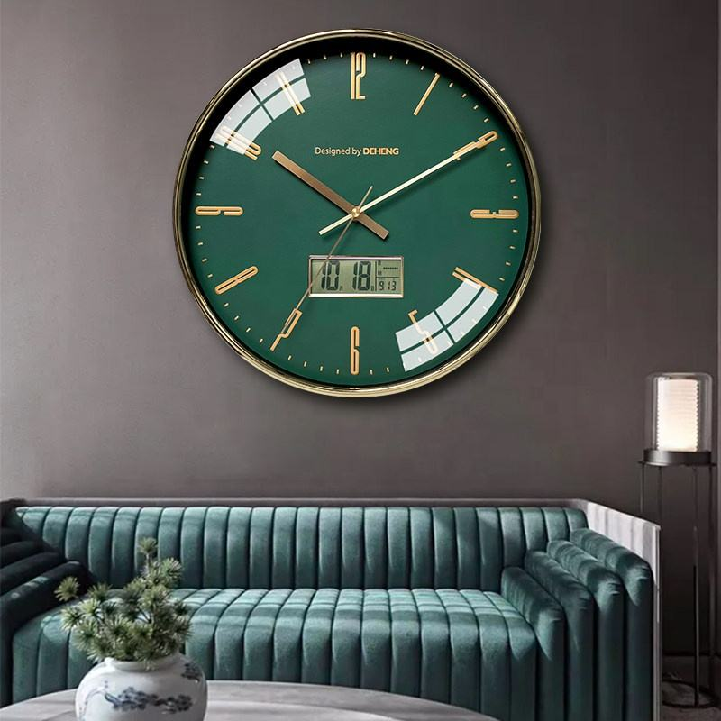 Wanduhr mit Datumsanzeige: Das neue Must-have für Zuhause und Büro – vereint Funktionalität und ästhetischen Charme.