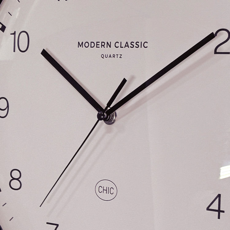 retro wooden wall clock