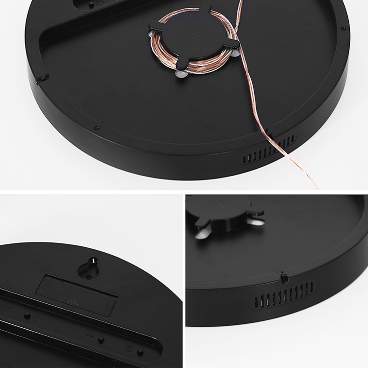 Intelligente digitale Wanduhr mit LED