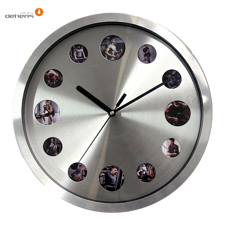 photo wall clock