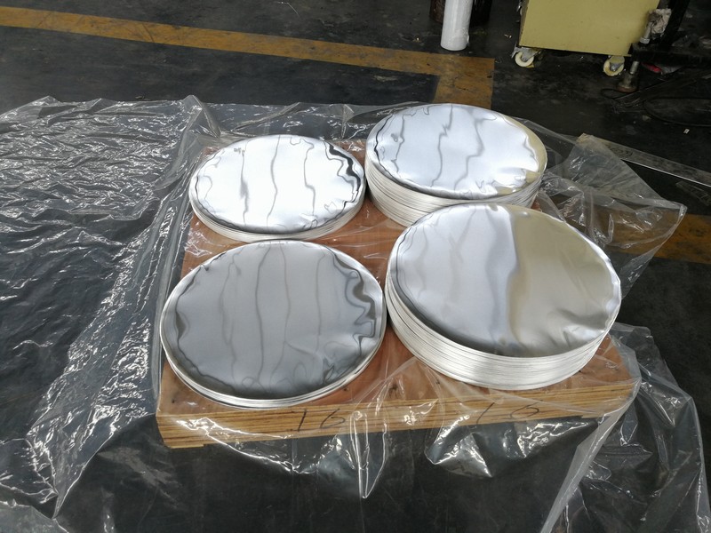 blank aluminium discs
