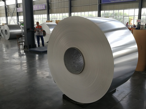 Bobina in nastro di alluminio