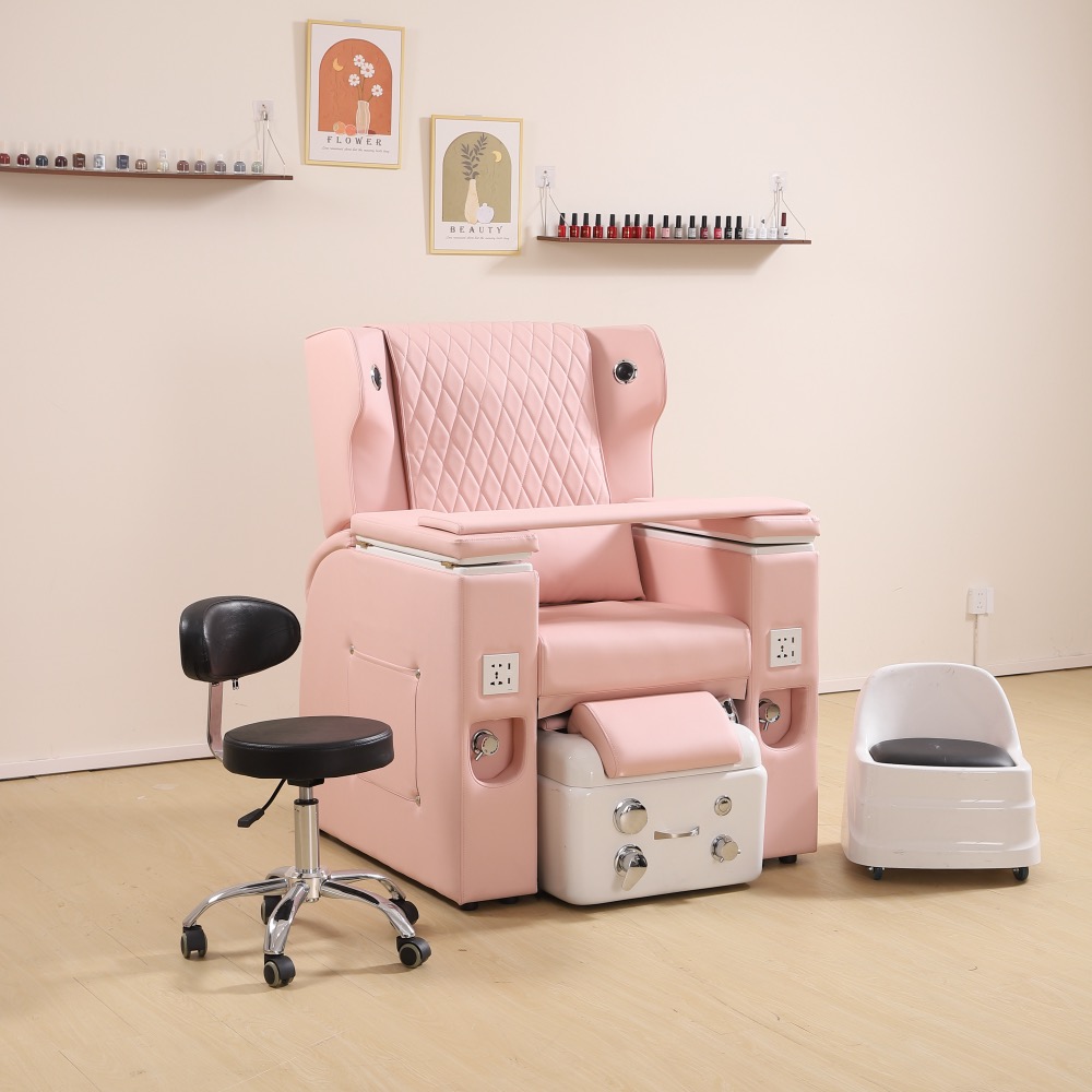 Multi functional nail eyelash pedicure wireless Bluetooth massage spa chair MZ3#