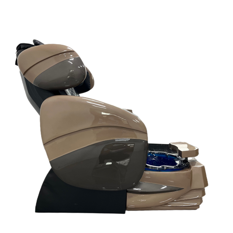 Lux Electric Black Massage Pedicure Spa Chair