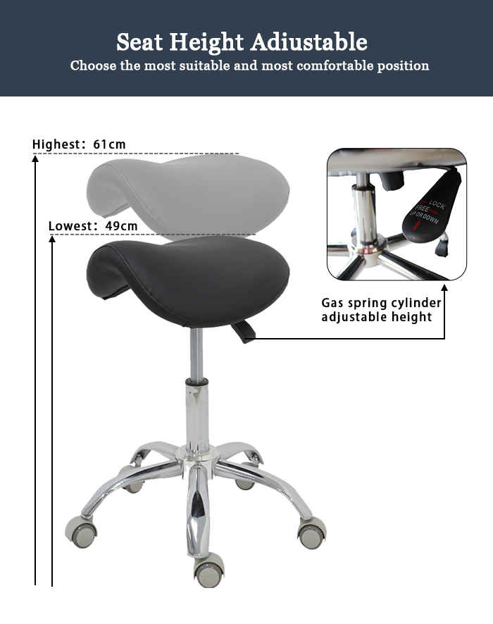 Universal stool for nail salon