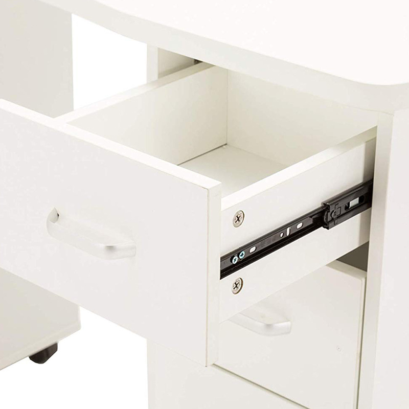 white manicure table